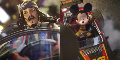 Disney Speedstorm Trailer mostra Mickey Mouse enfrentando Jack Sparrow