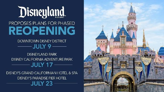 Disneyland revela plano de reabertura para julho