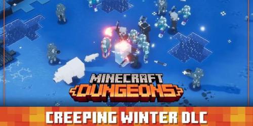 DLC Minecraft Dungeons Creeping Winter detalhado