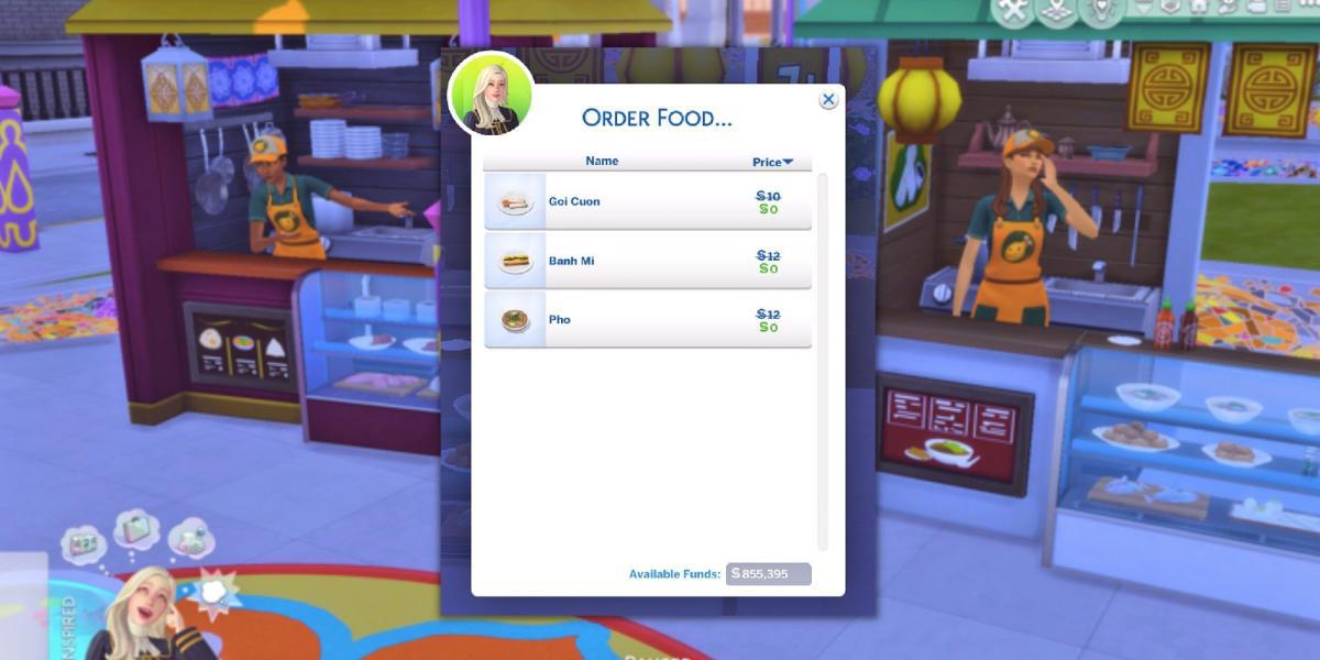 The Sims 4 Receitas de Fornecedores