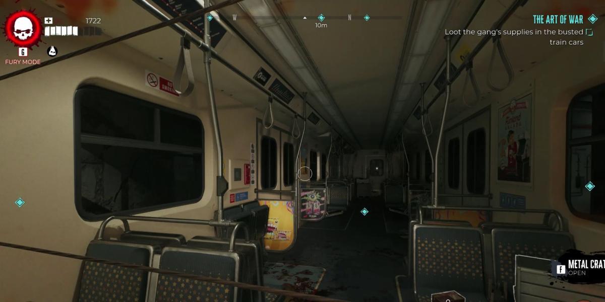 Dead Island 2 - A Arte da Guerra - Saqueando suprimentos DBD em vagões de trem quebrados