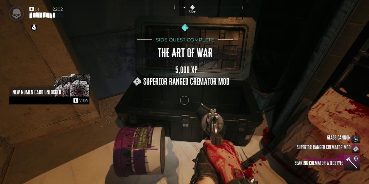 Dead Island 2 - A Arte da Guerra - Resultados da Conclusão da Arte da Guerra