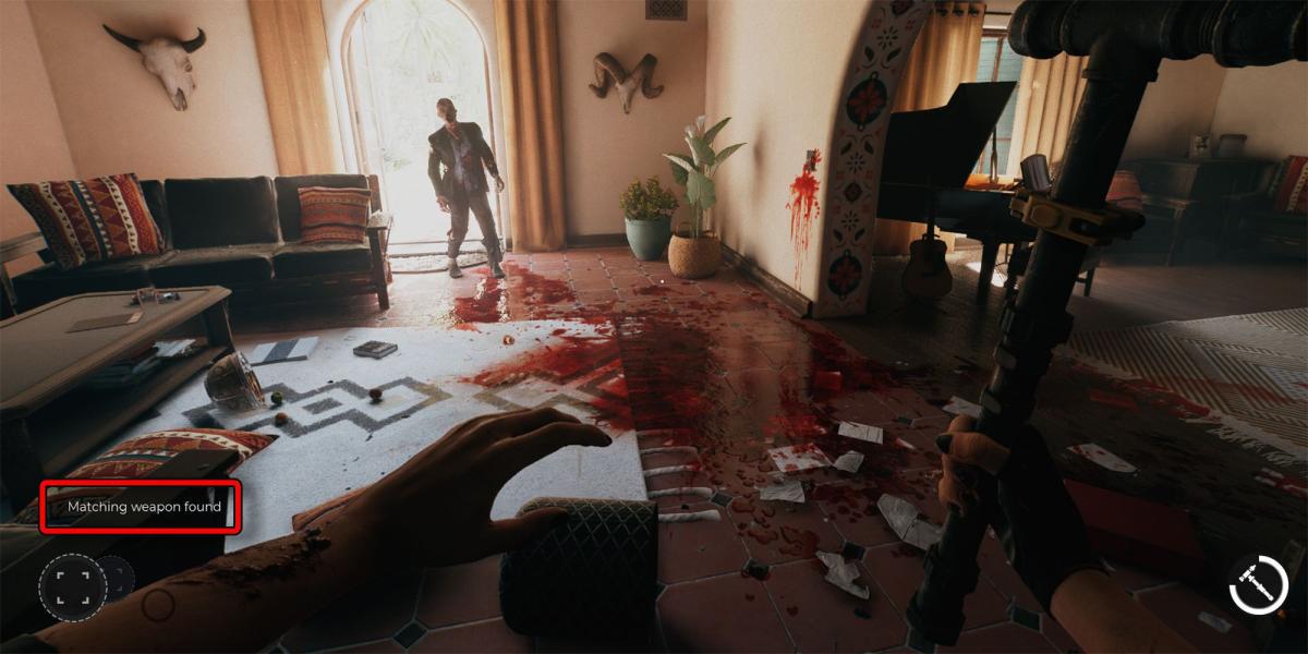 Dead Island 2 - Alexa trocando de arma para o jogador