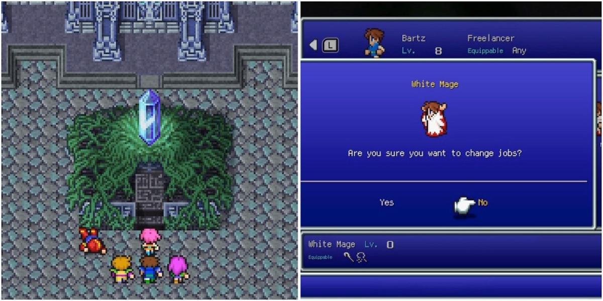 Domine o jogo com os 7 melhores trabalhos em Final Fantasy 5 Pixel Remaster!