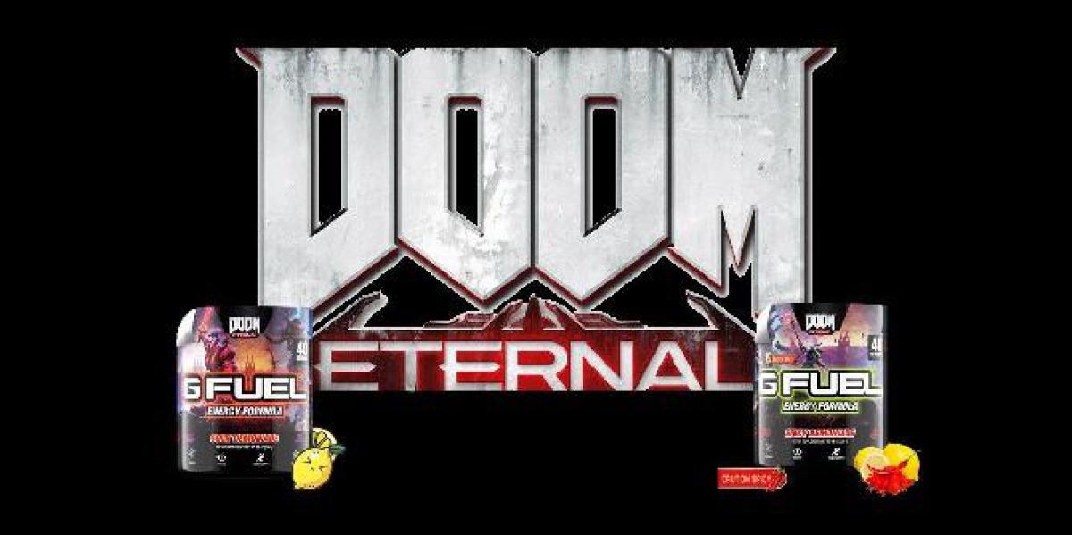 Doom Eternal está recebendo suas próprias bebidas energéticas G Fuel
