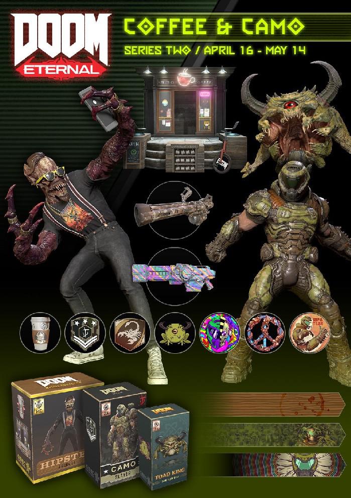 Doom Eternal ganha nova skin de arquivística hipster engraçada