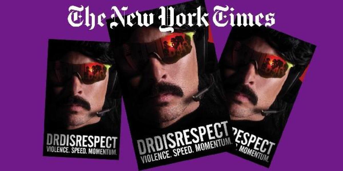 Dr Disrespect chama o New York Times de golpe