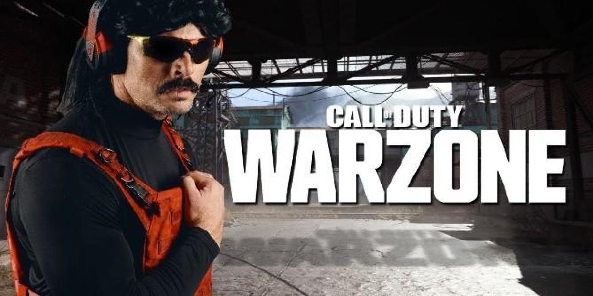 Dr Disrespect comenta sobre Call of Duty: Warzone Cheating Controversy