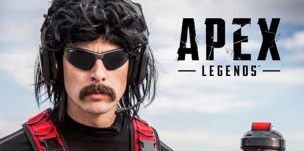 Dr Disrespect critica o áudio de Apex Legends