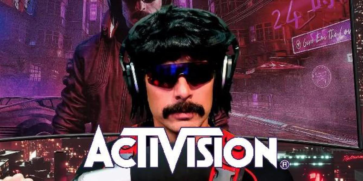 Dr Disrespect culpa a proibição do Twitch por tratamento recente da Activision