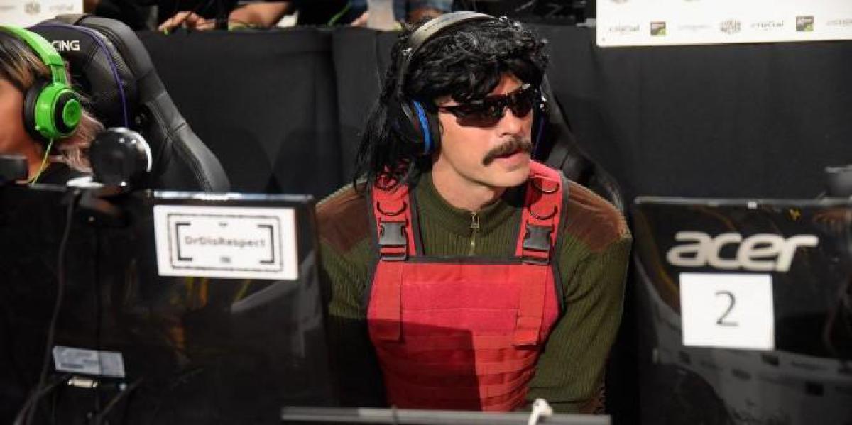 Dr Disrespect quebra o silêncio sobre o banimento do Twitch