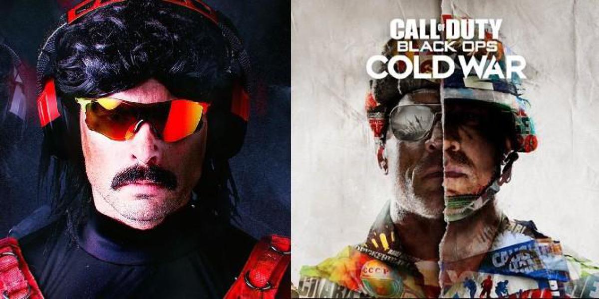 Dr Disrespect revela Call of Duty: Warzone Change que ele quer ver com Black Ops Cold War