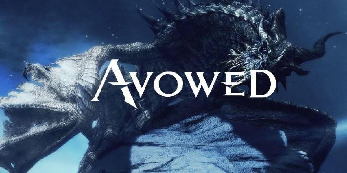 Dragões de Avowed têm uma vantagem sobre Skyrim