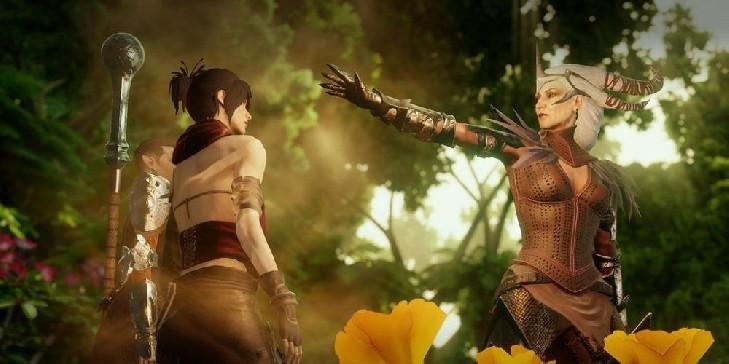Dragon Age 4: Solas e Morrigan têm um relacionamento estranho