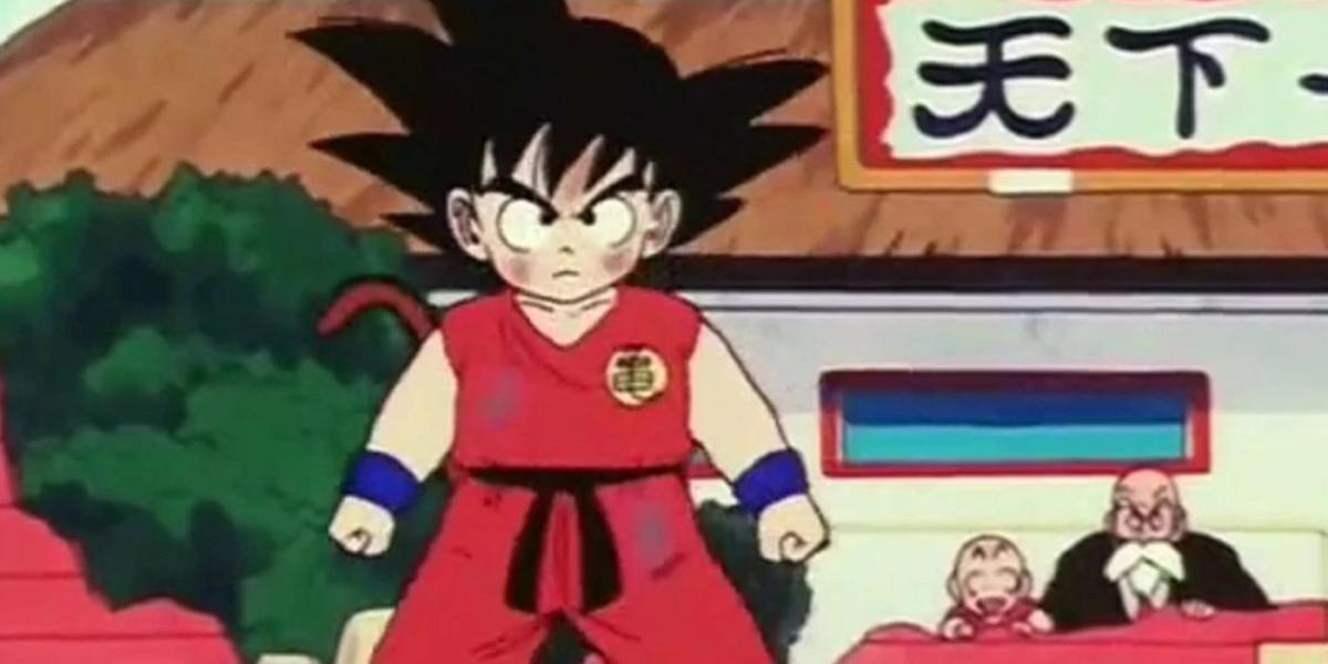 Dragon Ball estimando o nível de poder de Goku em todas as principais sagas da série Dragon Ball