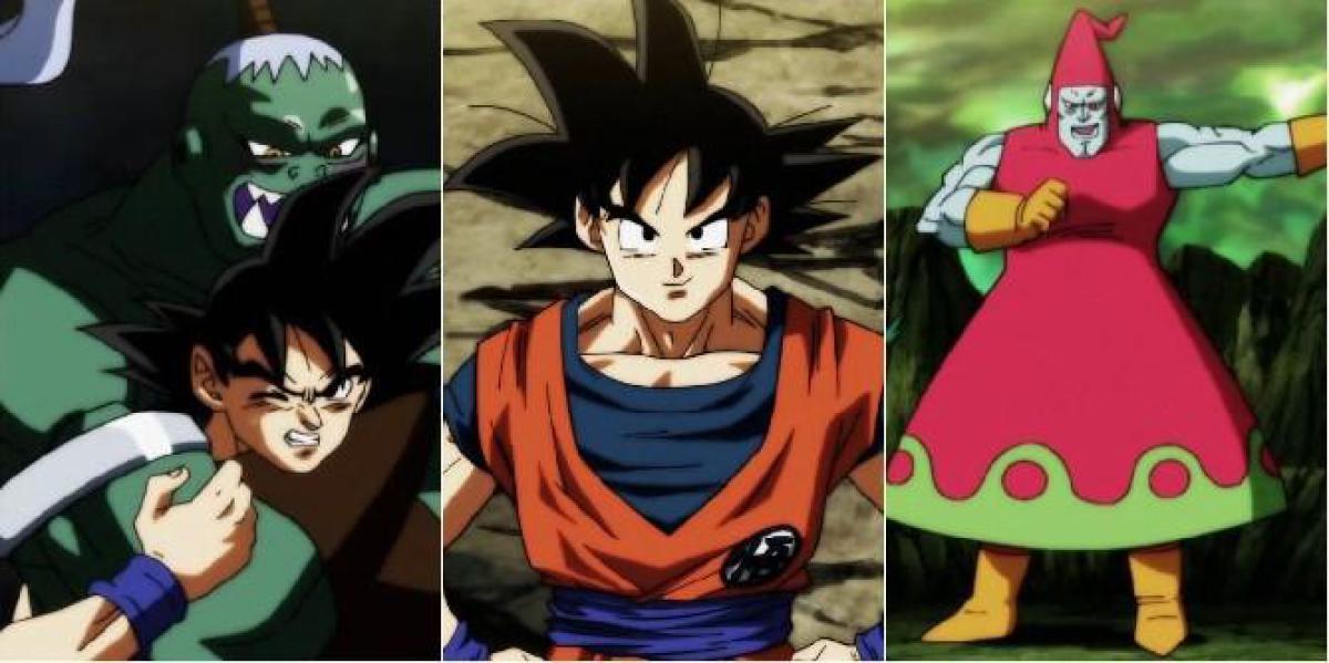 Dragon Ball: Todos os personagens Goku eliminados no Torneio do Poder