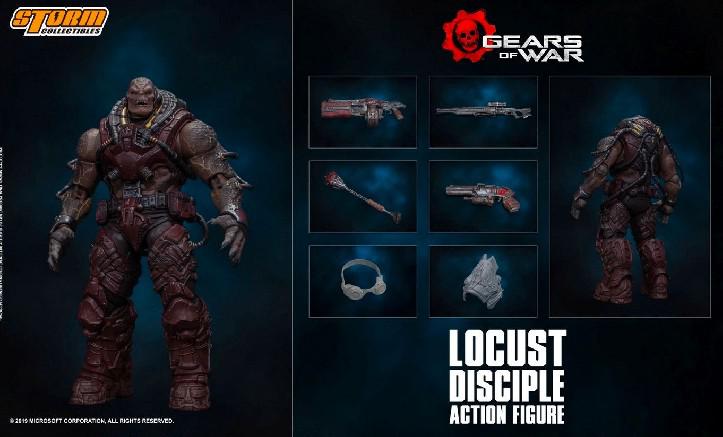 Duas novas figuras de Gears of War são apresentadas na Toy Fair