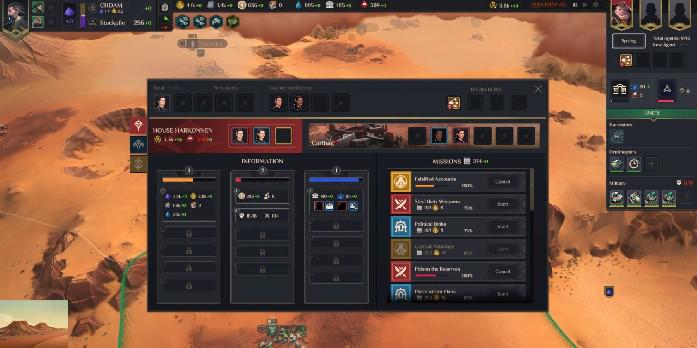 Dune: Spice Wars - 8 correções que esperamos que o jogo de estratégia obtenha