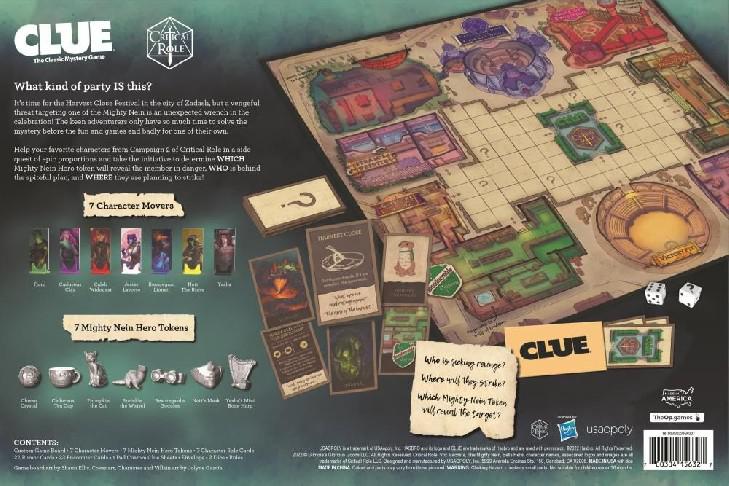 Dungeons and Dragons: Critical Role liberando o poderoso jogo de tabuleiro de pistas com tema Nein