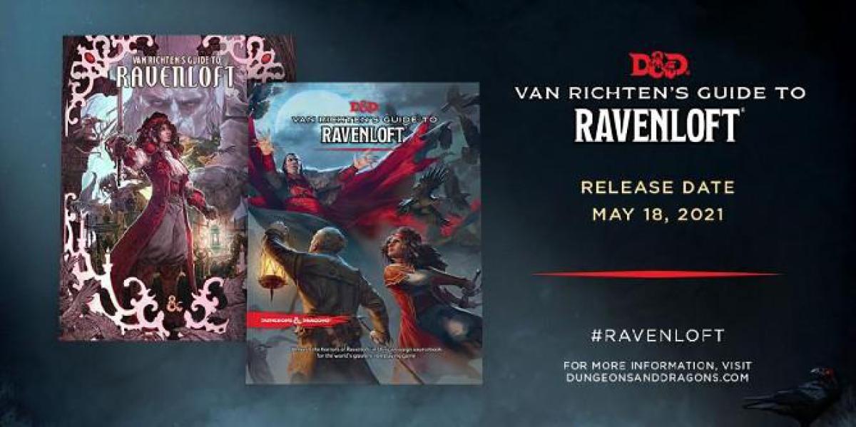 Dungeons and Dragons Van Richten s Guide to Ravenloft confirmado como próximo livro de referência