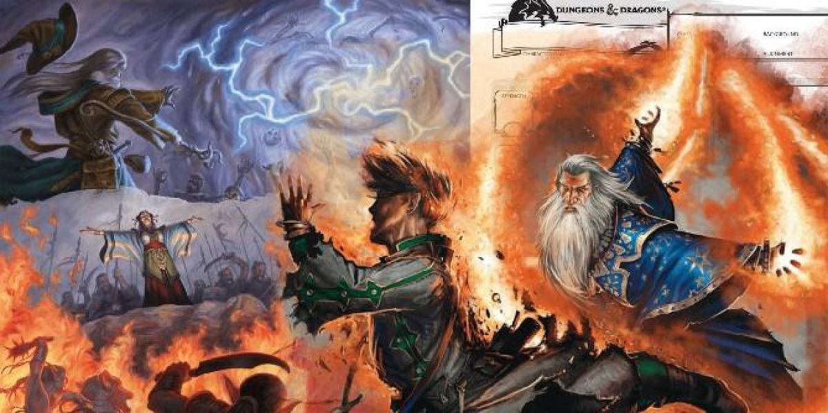 Dungeons & Dragons: 10 melhores feitiços de evocação em 5e
