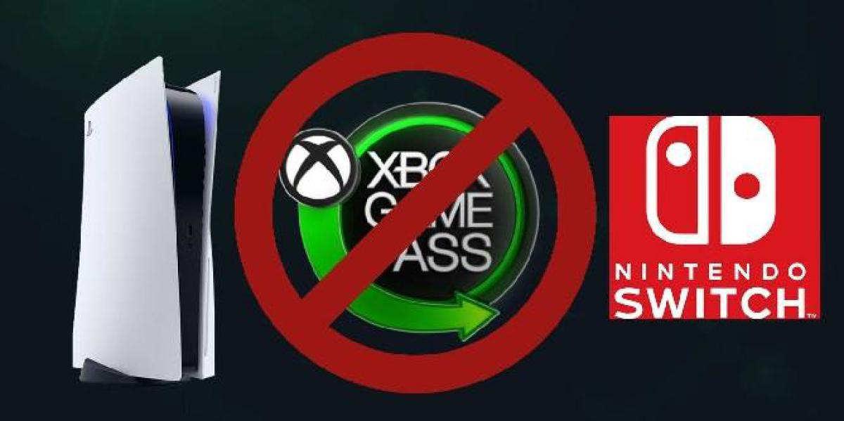 É improvável que o Xbox Game Pass seja lançado no Switch ou PlayStation