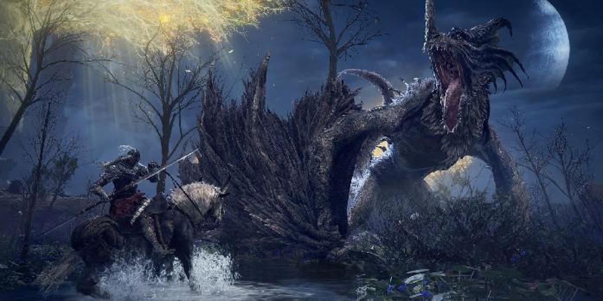 Elden Ring Video compara seus maiores dragões com os de outros jogos da Software