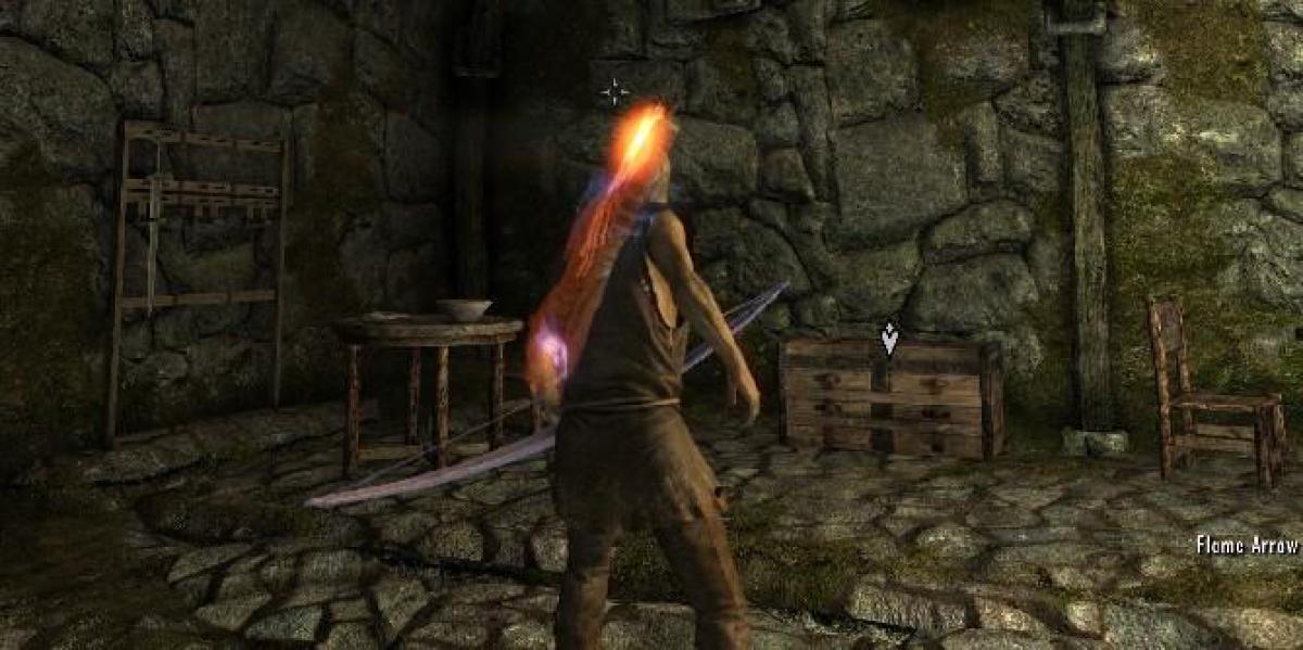 Elder Scrolls 5: Mod de Skyrim torna o tiro com arco muito mais interessante
