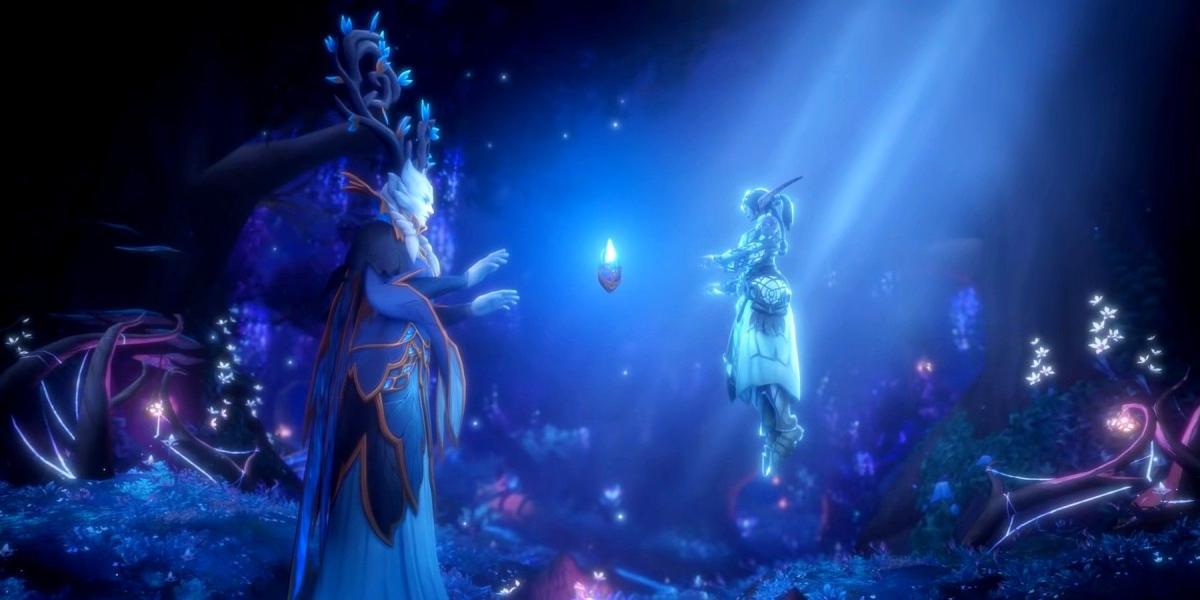 World of Warcraft Shadowlands Winter Queen Elune's Gift