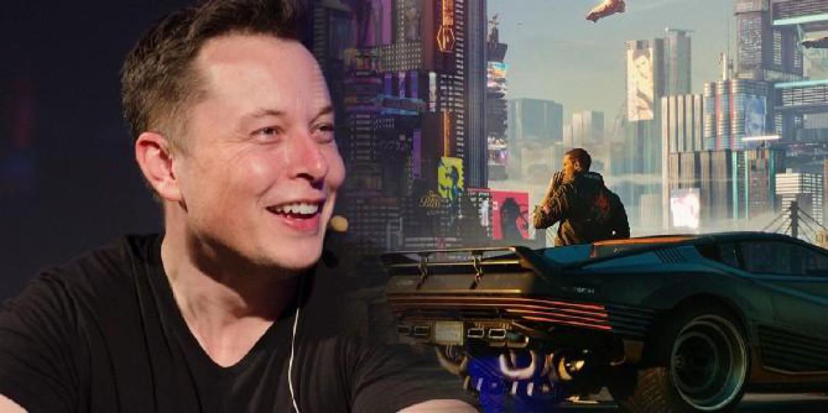 Elon Musk critica Cyberpunk 2077 por sua falta de carros autônomos