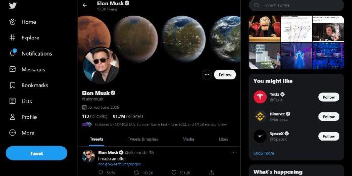 Elon Musk está tentando comprar o Twitter