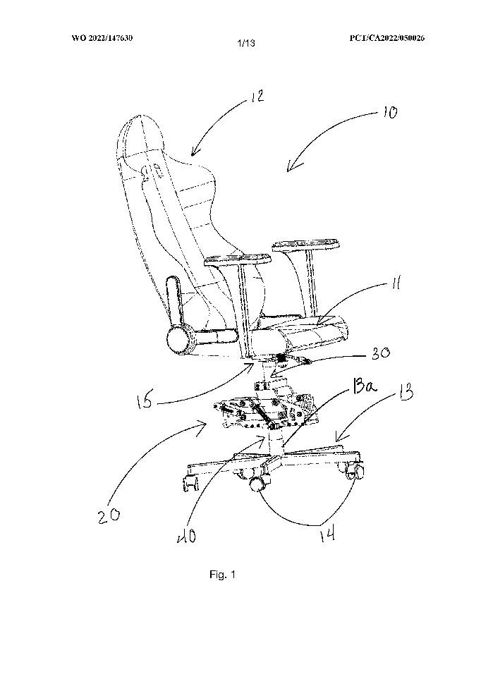 Empresa registra patente para cadeira de jogos de simulação de movimento