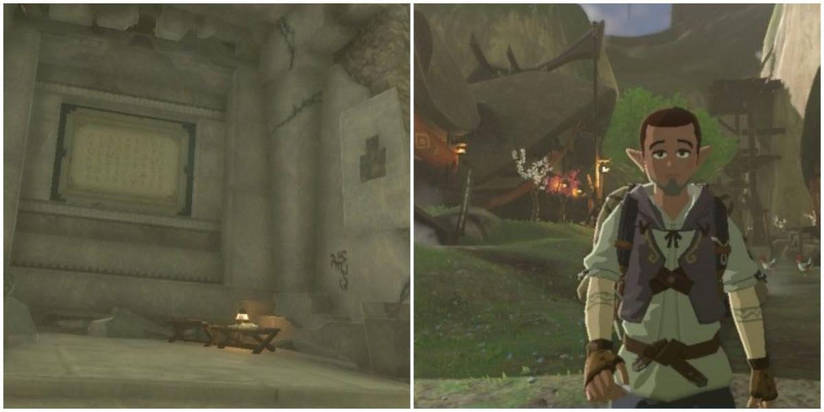 Encontre as lajes de pedra em Kakariko Village em Zelda: Tears of the Kingdom – Guia de missão secundária
