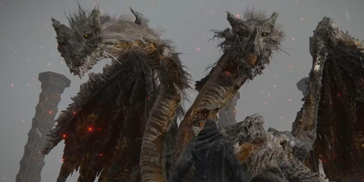FromSoftware SoulsBorne Bosses Dragons Dragonlord Placidusax