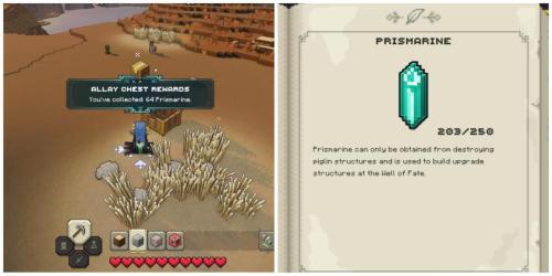 Encontre Prismarinho facilmente em Minecraft Legends!