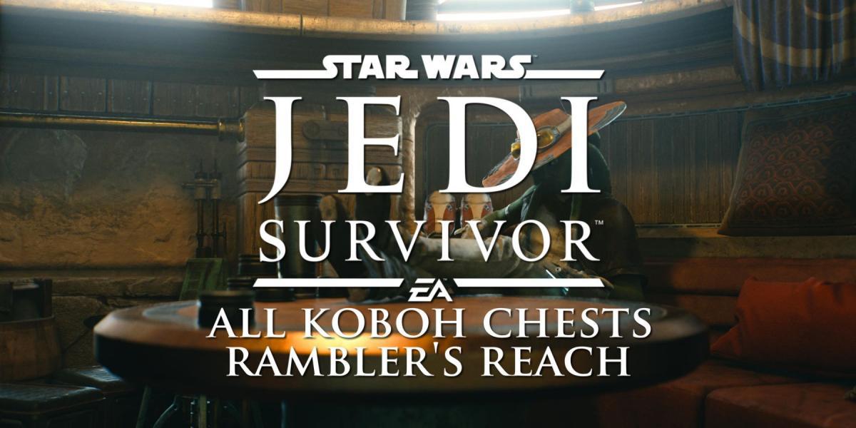 Encontre todos os baús em Star Wars Jedi: Survivor!