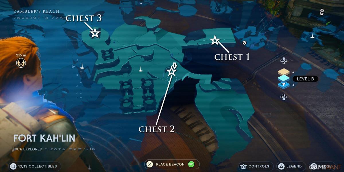 Mapa do Forte Kah'Lin