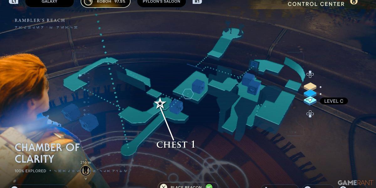 Mapa da Câmara da Clareza