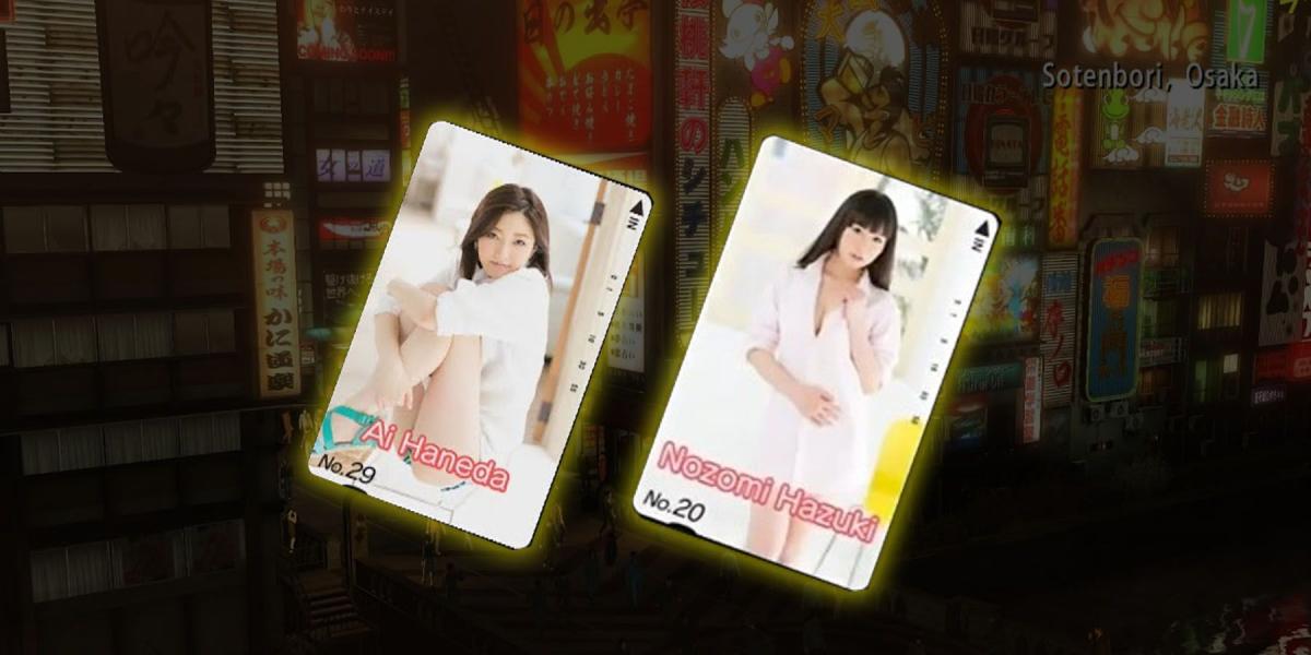 Encontre todos os cartões telefônicos em Yakuza 0!