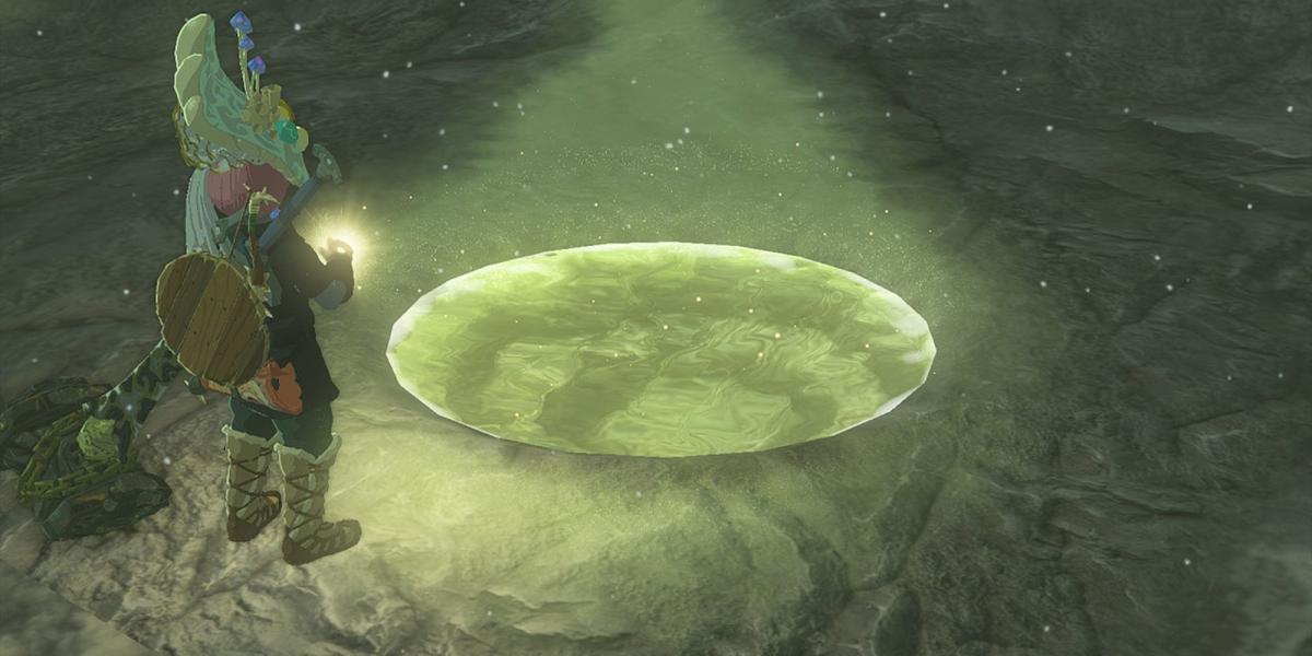 Zelda Tears of the Kingdom - Tear 2 Pool Localização precisa