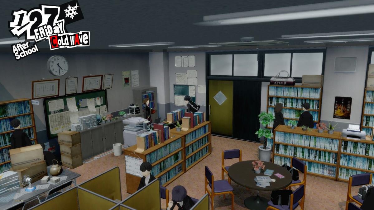 Persona 5 Royal Shujin Library