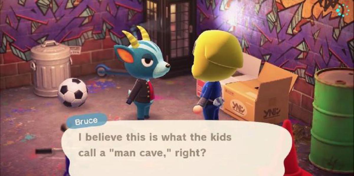 Engraçado Animal Crossing: New Horizons Clip mostra jogador sendo trollado por Bruce
