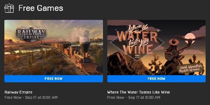 Epic Games Store adiciona dois novos jogos gratuitos