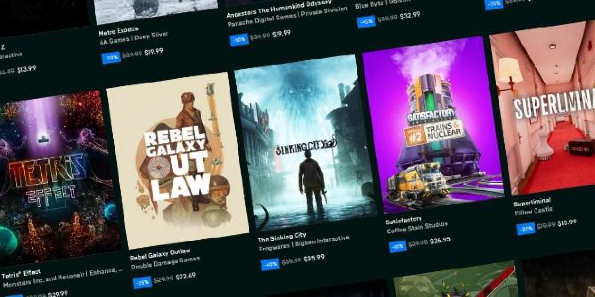 Epic Games Store está recebendo funcionalidade de conquistas