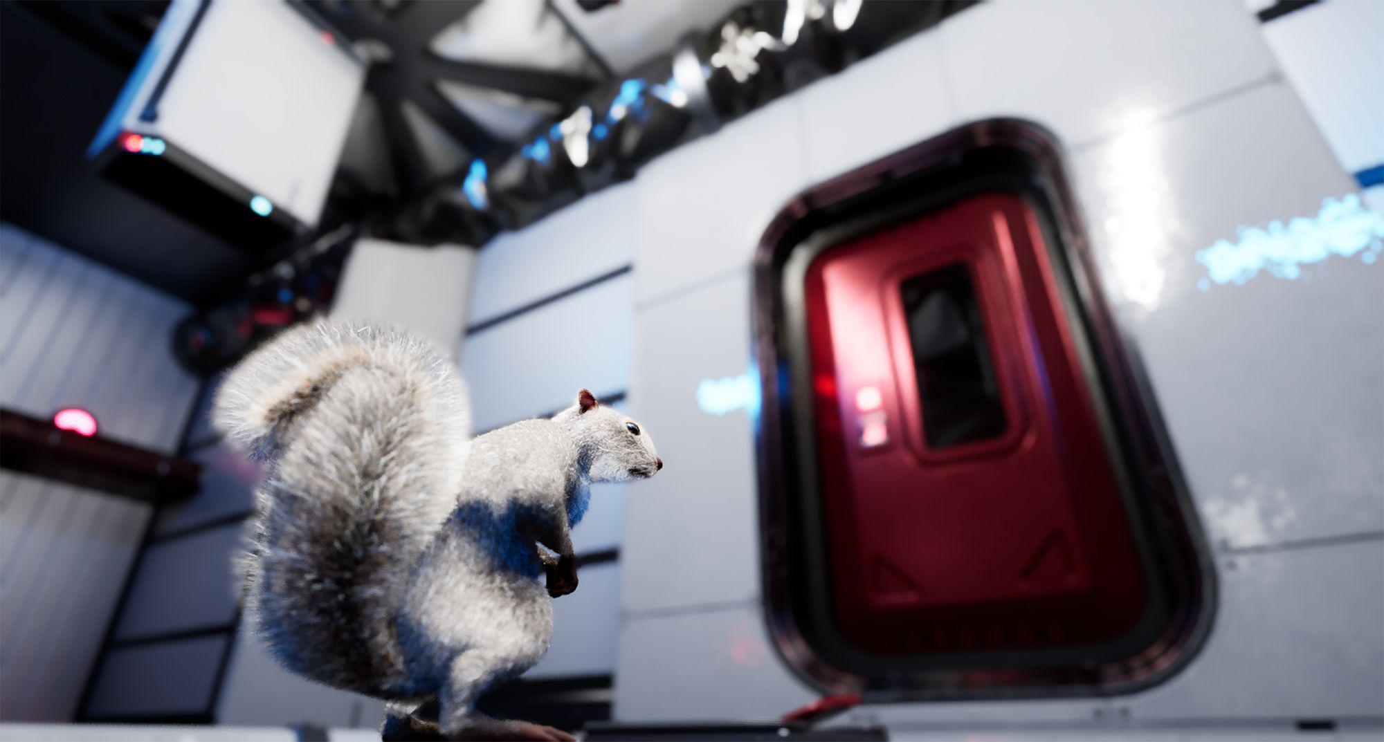 Esquilo com uma arma Desenvolvedor solo fala sobre os benefícios do Unreal Engine 5