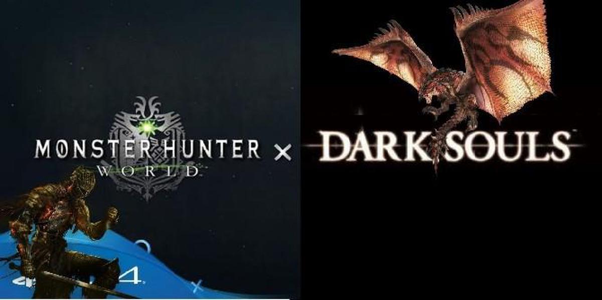 Esses monstros Monster Hunter seriam perfeitos para um crossover de Soulsborne