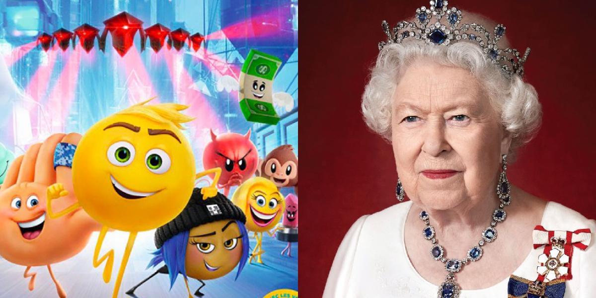 Estação de TV britânica reproduziu o filme Emoji durante o funeral da rainha