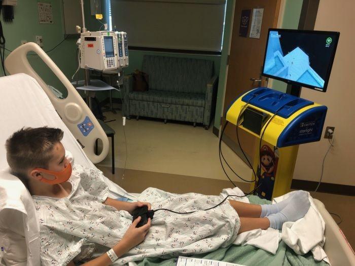 Estações de jogos Nintendo Switch Starlight começam a ser lançadas em hospitais