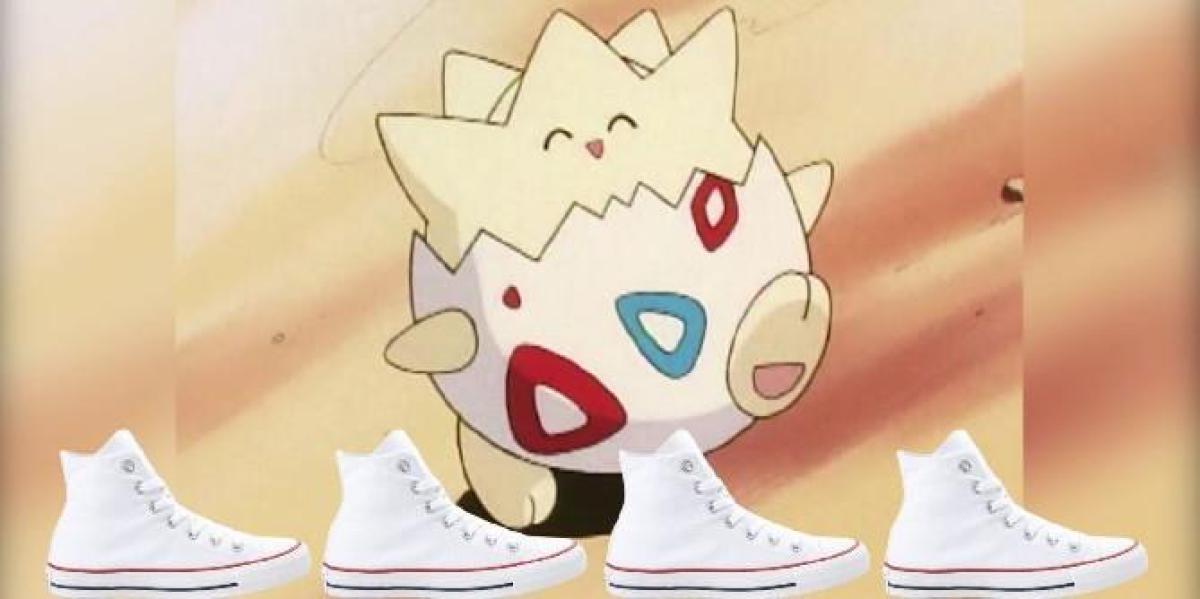 Estes sapatos Pokemon Togepi são adoráveis