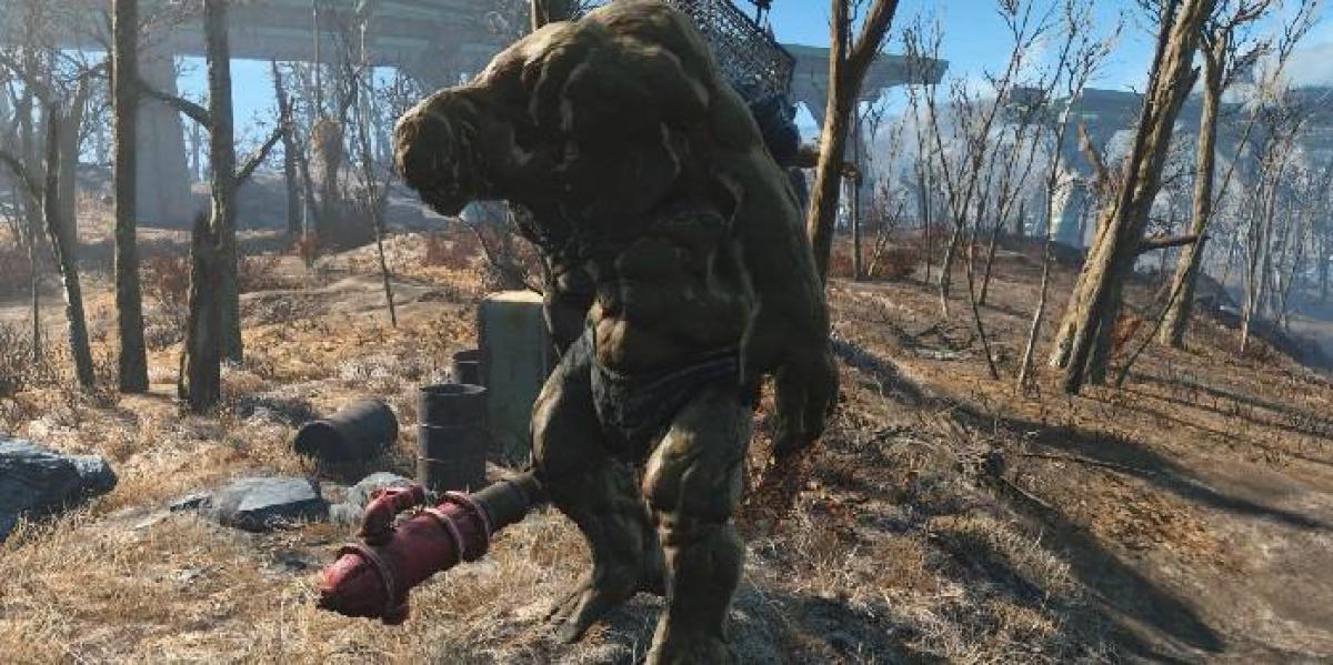 Estranho clipe de Fallout 4 mostra Behemoth perdendo o controle do jogador no meio da luta